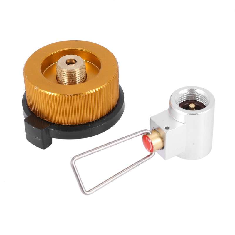 2x Conversion Adapter Camping Gas Stove Adaptor Shifter Refill