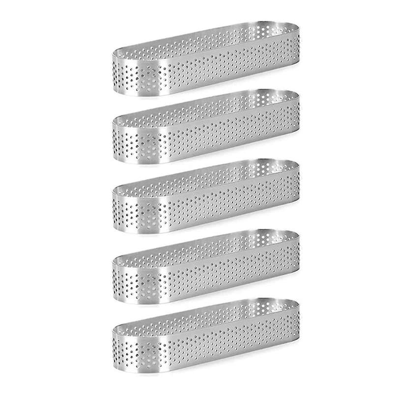 French Perforated Tart Ring Heat-resistant Mousse Cake Moulds Circle