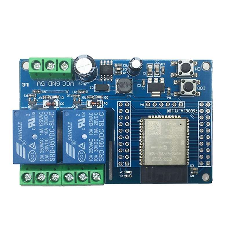Dual-channel Wifi Relay Module Esp32-wroom Development Board