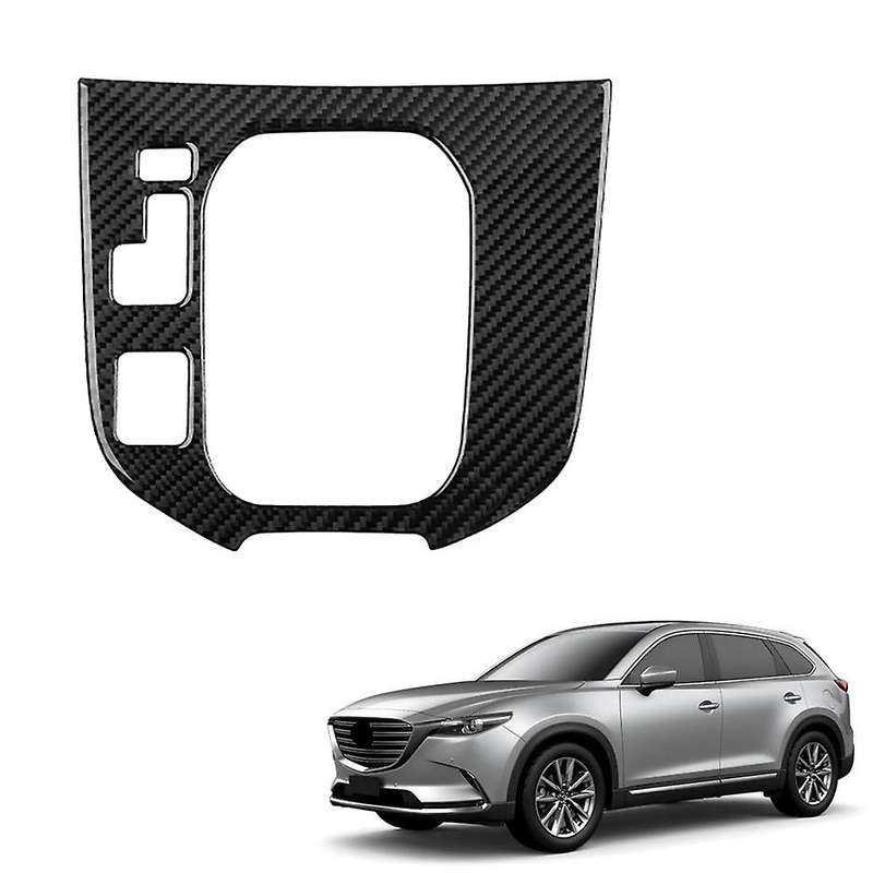 Auto Carbon Fiber Central Gear Panel Control Panel Decal Car Left