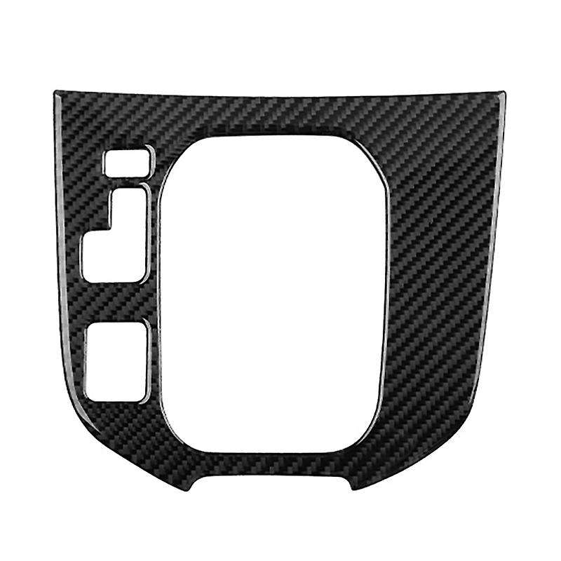 Auto Carbon Fiber Central Gear Panel Control Panel Decal Car Left