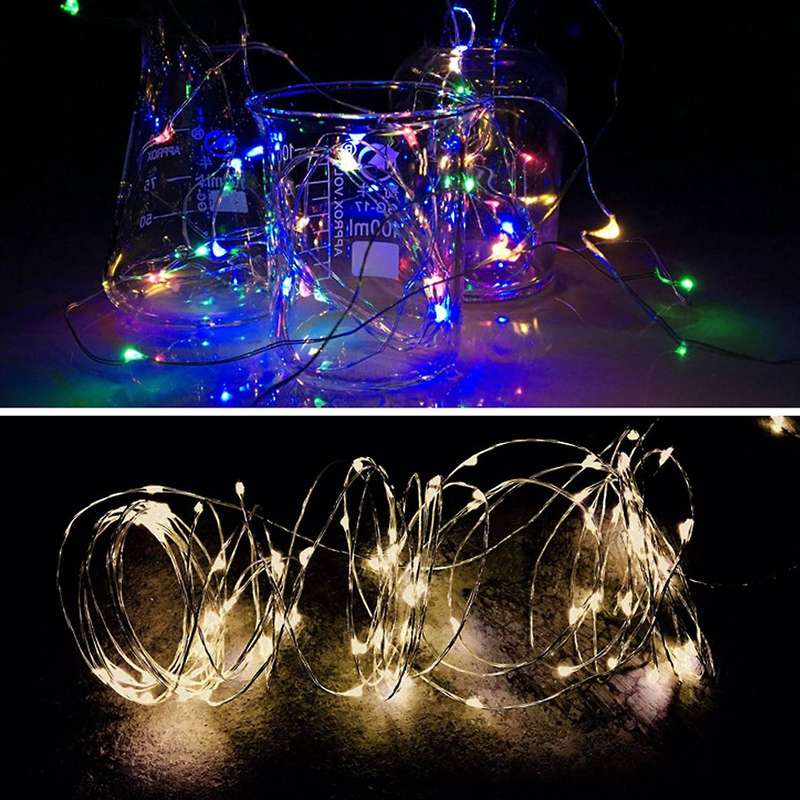 Solar String Lights, 10m 100led Outdoor String Lights(white)