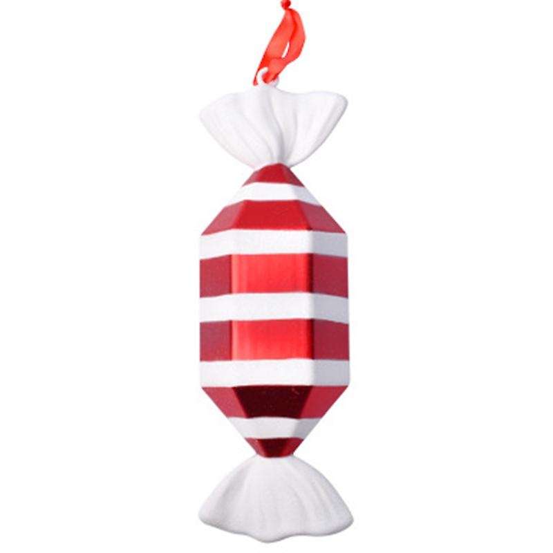 Christmas Decorations Scene Layout Ornaments 30cm Red and White -d