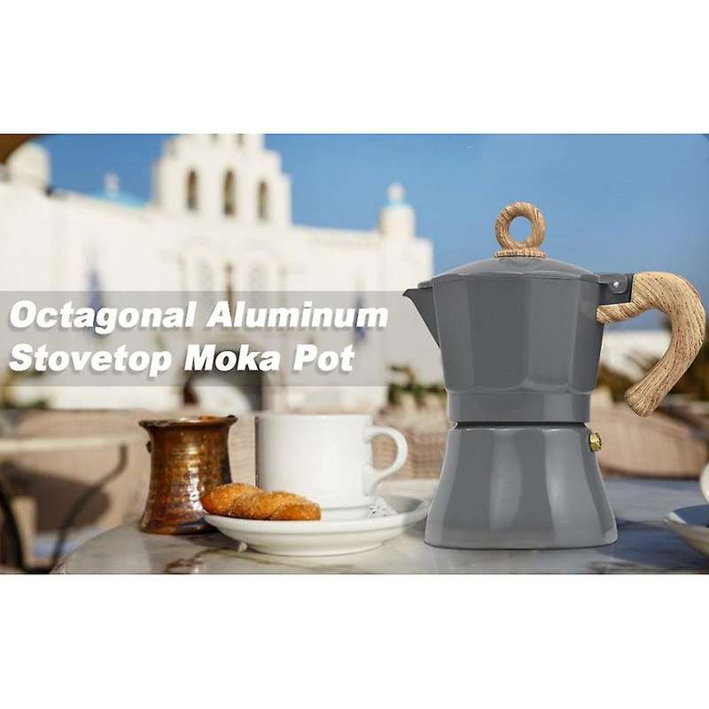 150ml Portable Espresso Coffee Pot Kettle Household Aluminum Pot