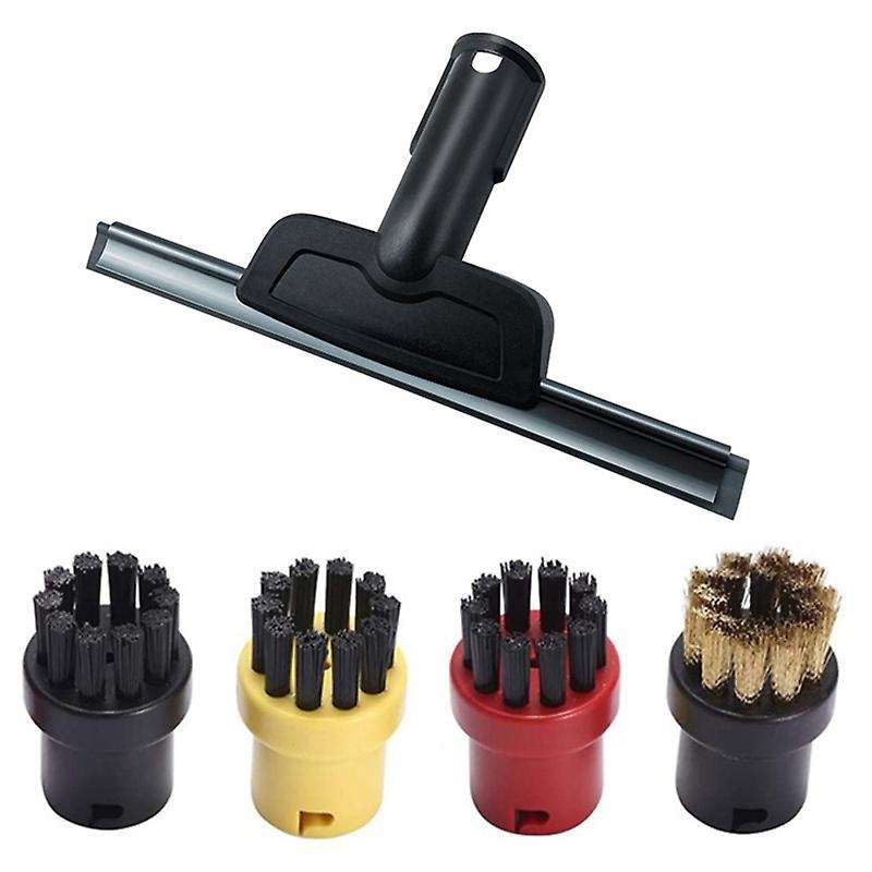 For Karcher Sc2 Sc3 Sc4 Ctk10 Ctk20 Window Nozzle Scraper Round Brush
