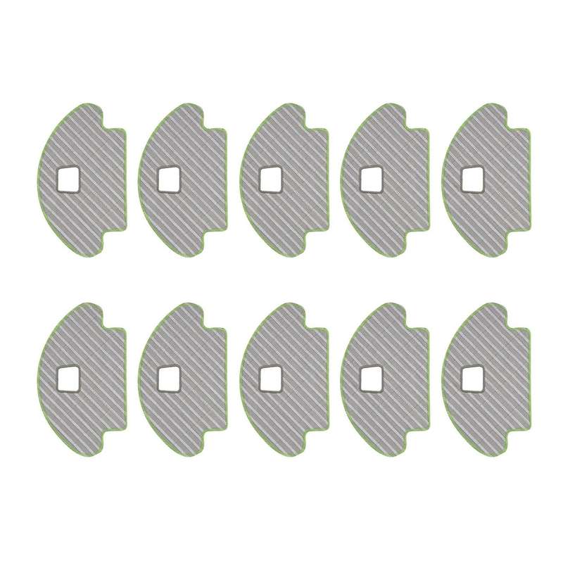 10 Pcs Mop Cloth Kit Replacement for Ecovacs Deebot Ozmo