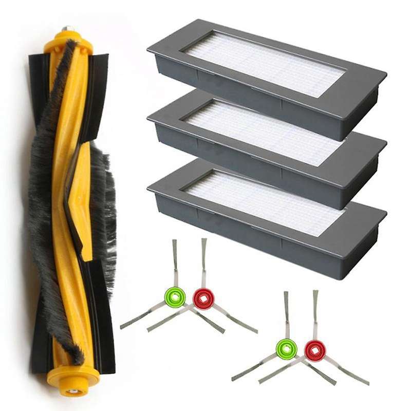 Filter Main Brush Mop Cloth Set Replacement for Vacuum Cleaner Parts