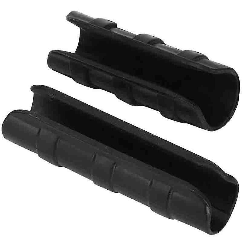 50pcs Black Greenhouse Plastic Film Frame Pipe Tube and Clip 20mm