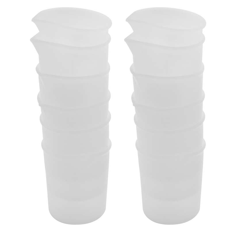 Silicone Measuring Cups for Resin, 12 100ml Nonstick Mixing Cups