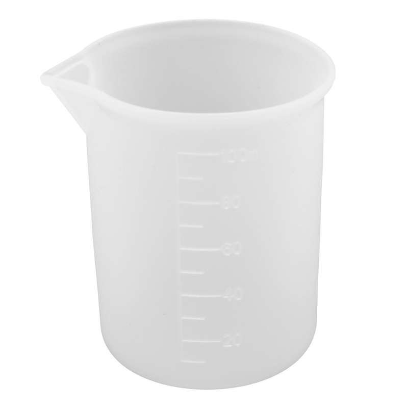 Silicone Measuring Cups for Resin, 12 100ml Nonstick Mixing Cups