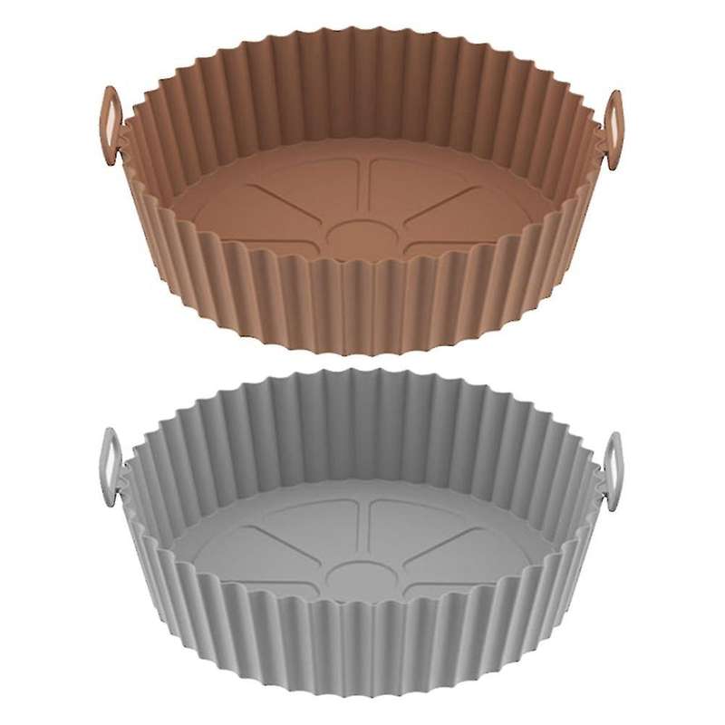 Silicone Pot for Airfryer Baking Pizza Plate Grill Pot,baking Tools 1