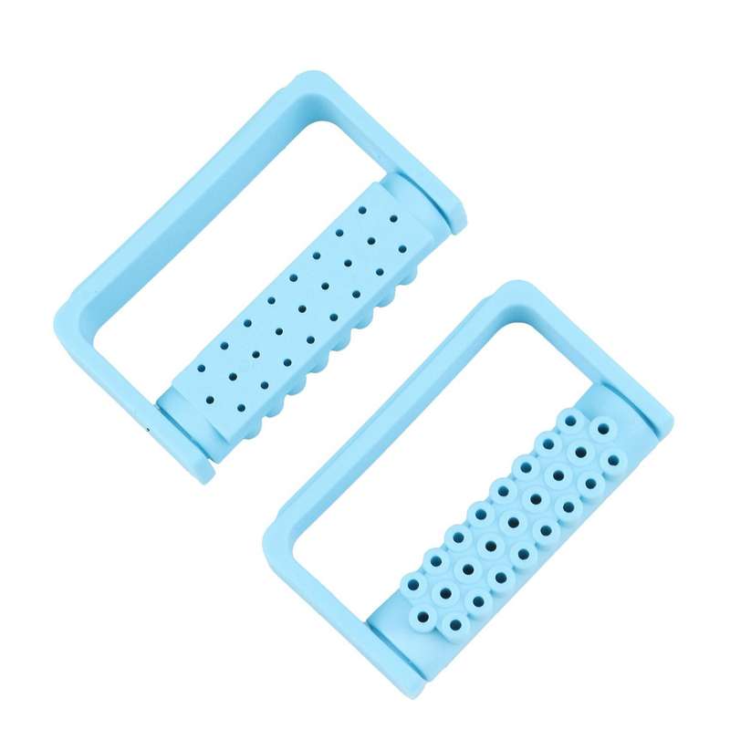 Pack Of 5 25-hole Dental Diamond Bur Holders for Ra and Fg Burs
