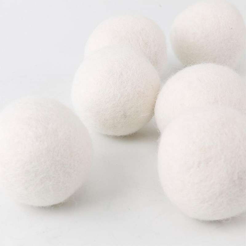 12-pack 6cm 100% Premium Wool Dryer Balls ,handmade,eco-friendly