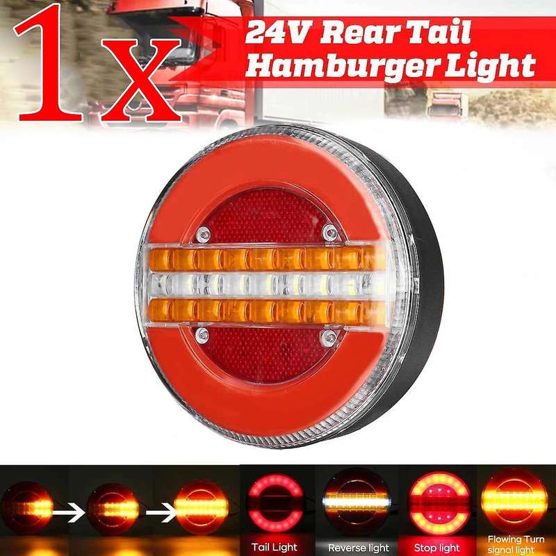 Waterproof Led Truck Rear Tail Light Car Flowing Turn Signal Lamp