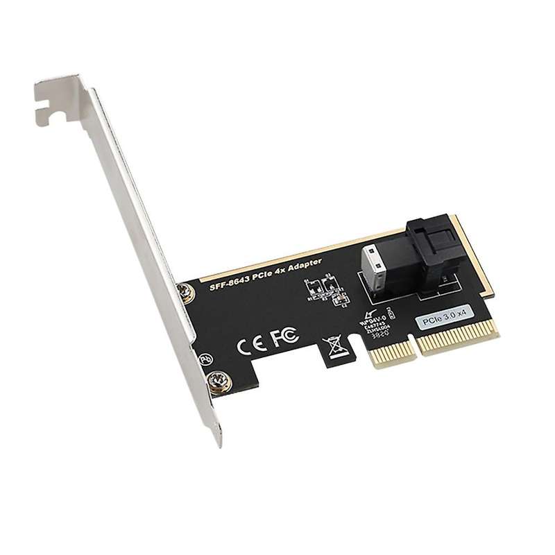 Pcie3.0x4 to U.2 Adapter Board Sff8639 Nvme Adapter Card Ssd Board