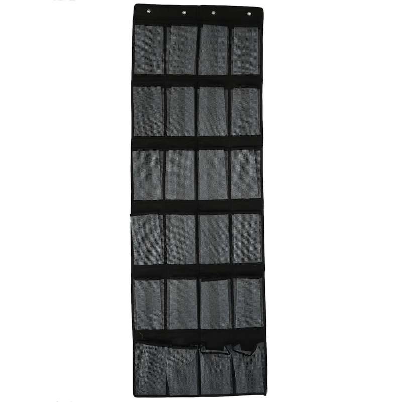 Clear Hanging Shoe Rack, Fabric Closet Shoe Organizer Storage Bag