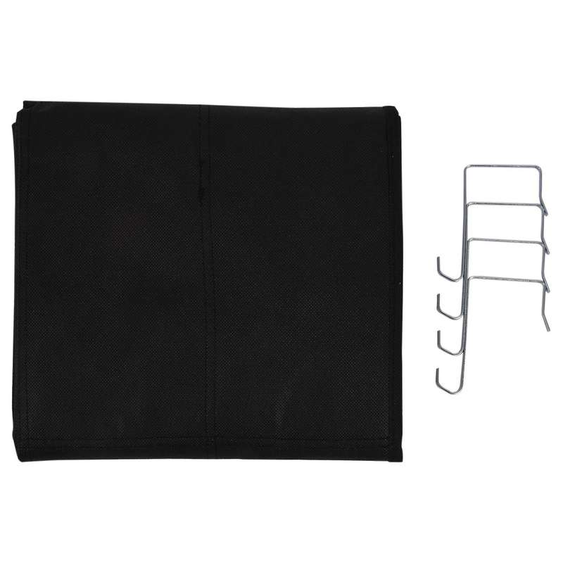 Clear Hanging Shoe Rack, Fabric Closet Shoe Organizer Storage Bag