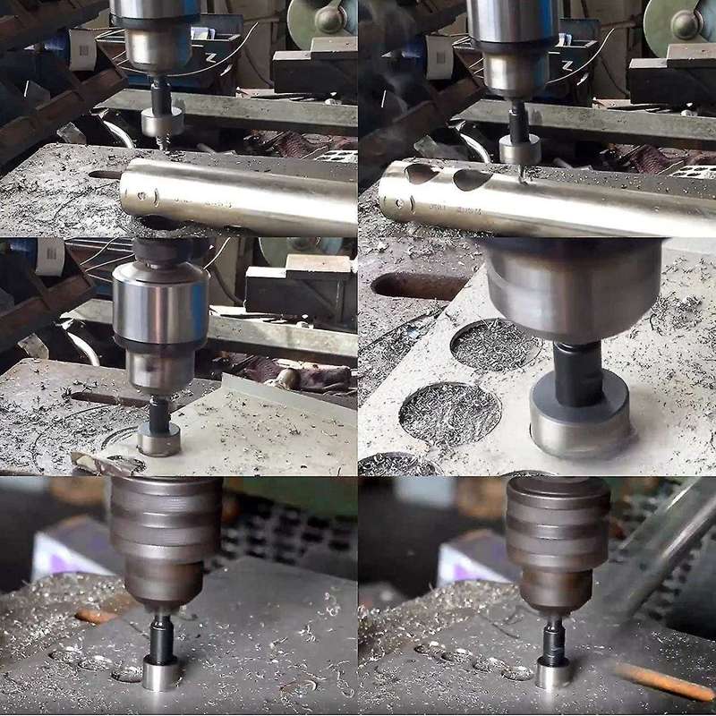 Hss Hole Saw Kit for Metal 5 Pcs for Thin Iron 16/18.5/20/25/30mm
