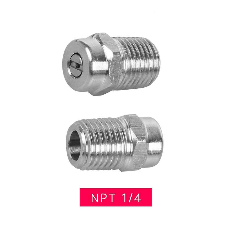 Pressure Washer Surface Cleaner Nozzle,8 Packs,0,15,25,40 Degrees