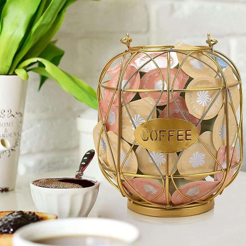 K Cup Carousel Holder-compatible with 32 K Cup Storage Rack