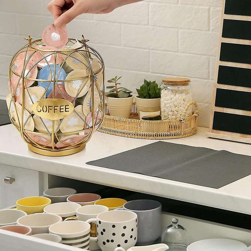 K Cup Carousel Holder-compatible with 32 K Cup Storage Rack