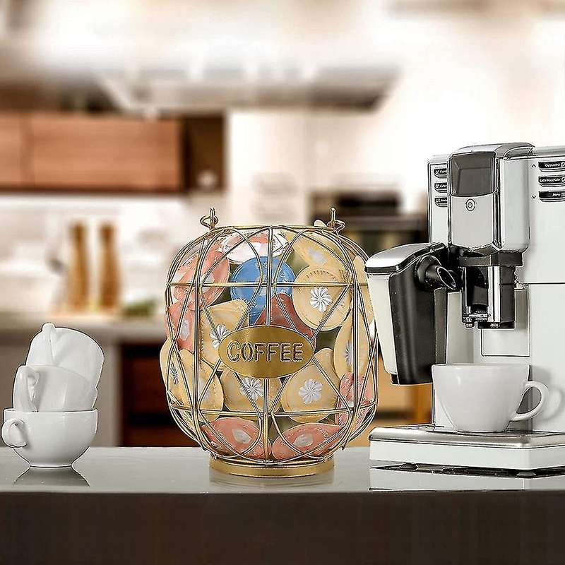 K Cup Carousel Holder-compatible with 32 K Cup Storage Rack