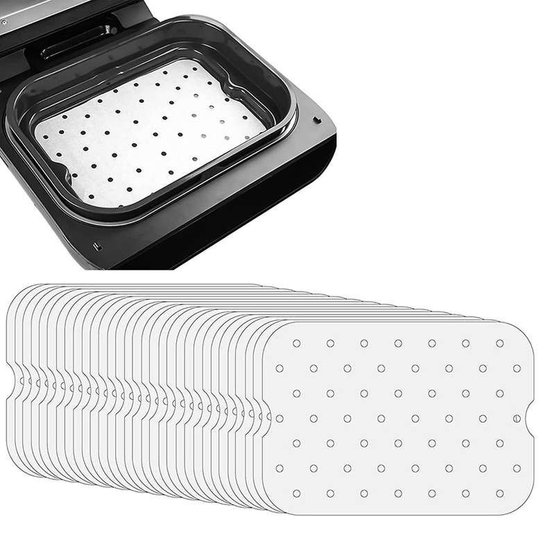 2x Air Fryer Parchment Paper Liners for Ninja Foodi Xl Smart Fg551