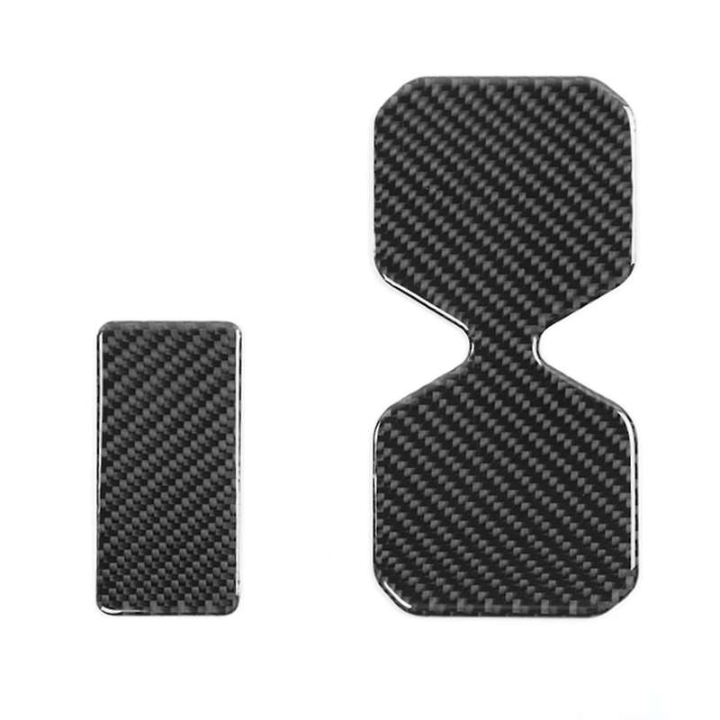 Car Cup Holder Mat Pad for Jimny Jb74 2019-2022 , Carbon Fiber