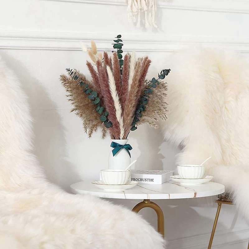 35 Pcs Dried Pampas Grass 17 Inches Pampas Grass Decor Pampas Grass