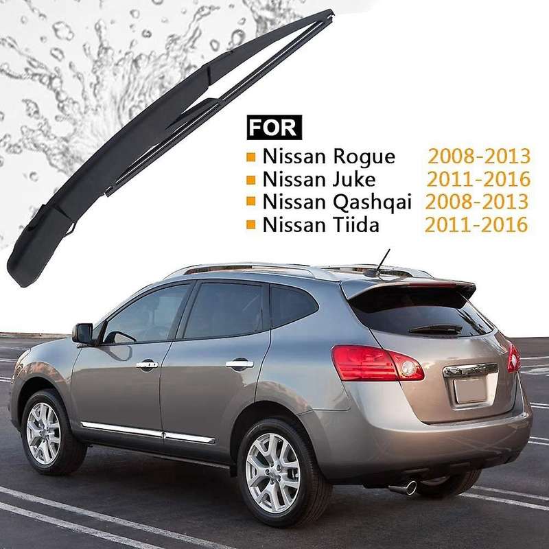 2x 28780-jm00a Rear Windshield Wiper Arm Blade Set for Nissan Qashqai
