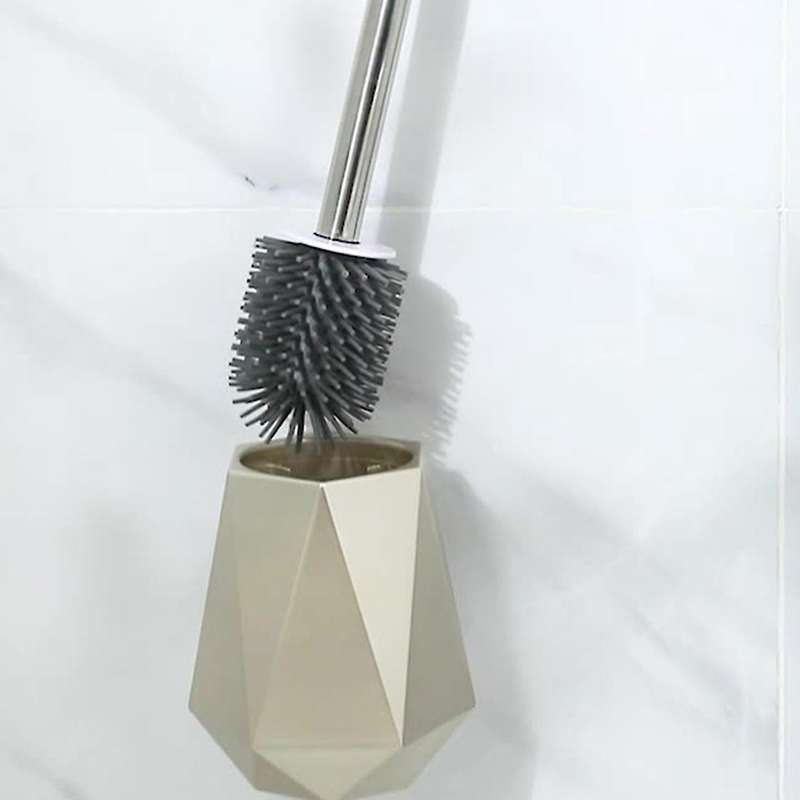 Tpr Silicone Toilet Head Wall-mounted Nordic Brush Champagne Gold