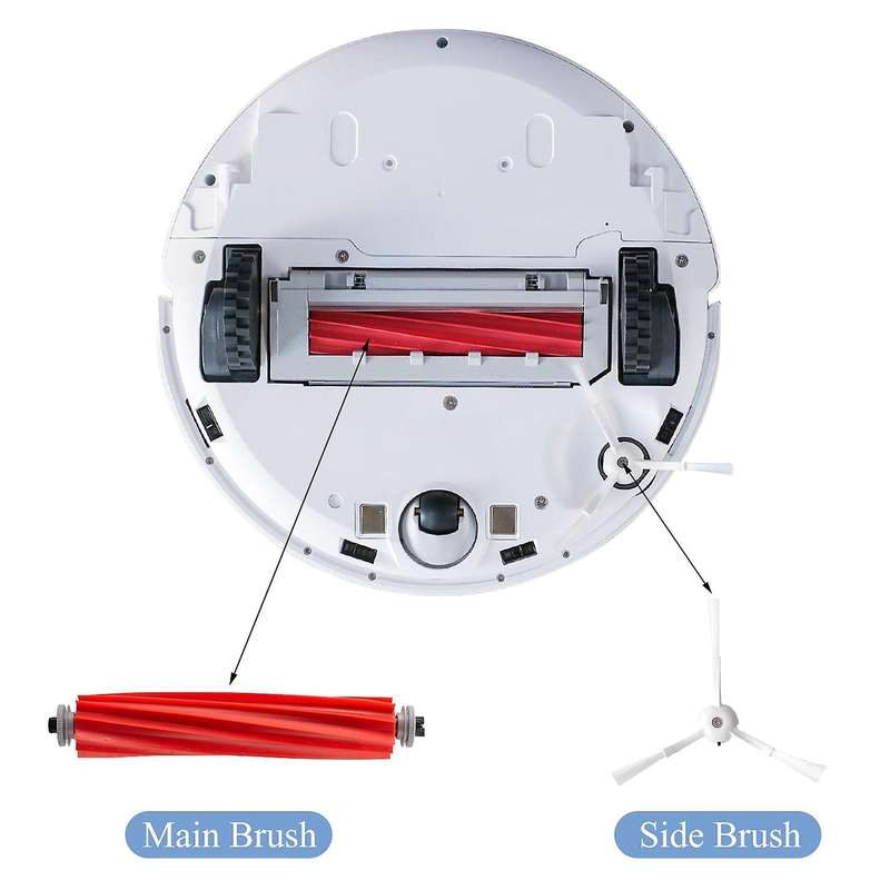 Replacement Parts for Roborock T8 Main Side Brush Mops Cloths Kit