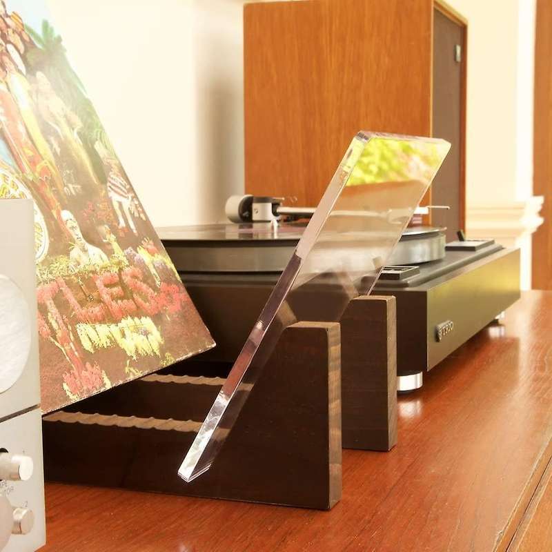 Vinyl Record Storage Holder - Display Your Singles and Lps In Rack