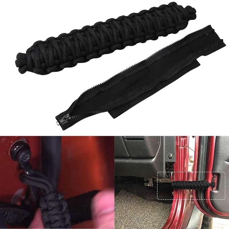 4 X Car Doors Limiting Straps for Jeep Wrangler Cj Yj Tj Jk 1996-2018