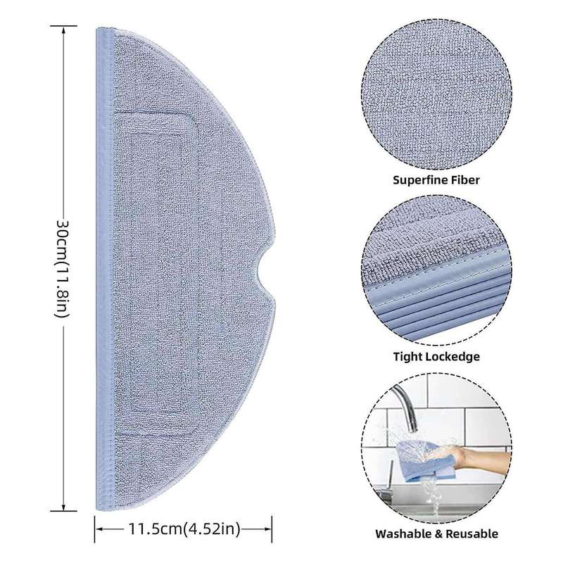 Hepa Filter Side Brush Mop Dust Bag for Xiaomi Roborock S7 T7s Robot