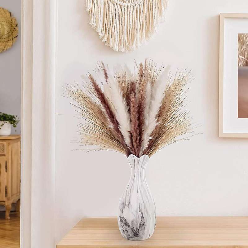 60 Pieces Dried Pampas Grass Decorations - Dried Flower for Home