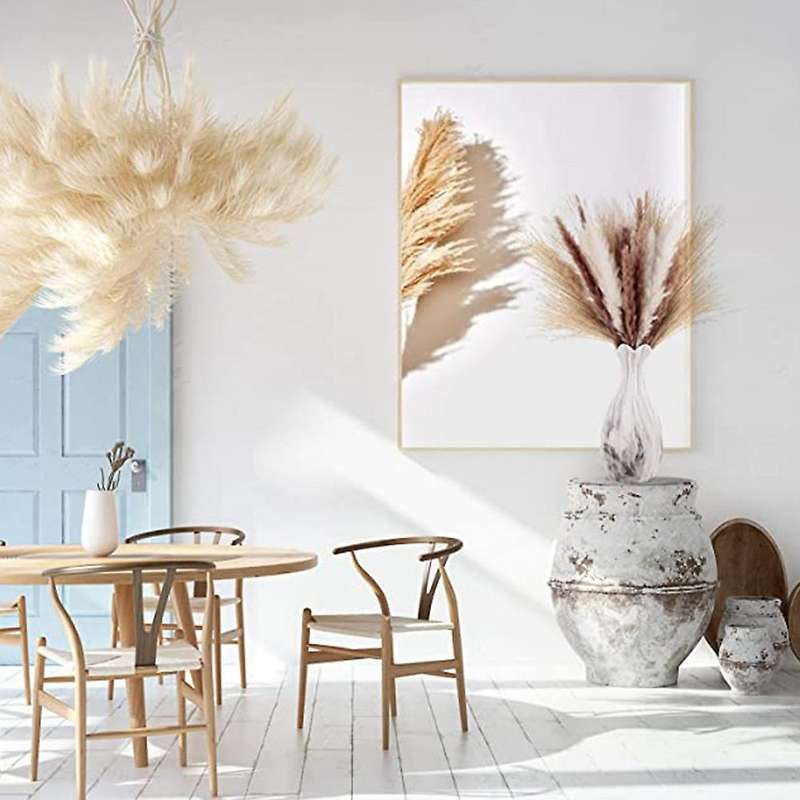 60 Pieces Dried Pampas Grass Decorations - Dried Flower for Home