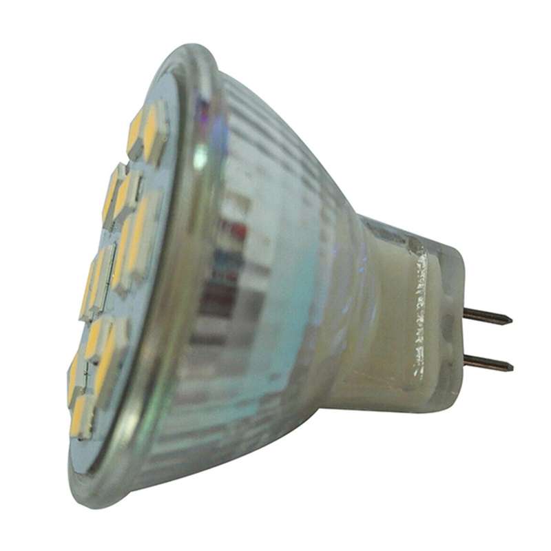 10x 6w Gu4(mr11) Led Spotlight Mr11 12smd 5730 570lm Dc12v,warm White