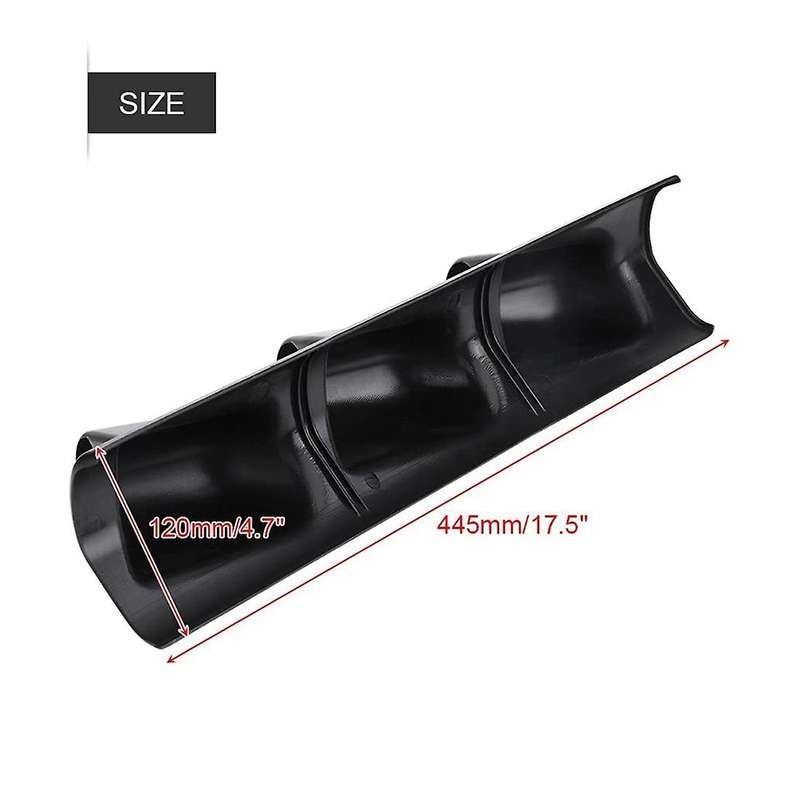 Universal 52mm 2 Inch Pod Holder Bracket Cover for Car (triple Holes)
