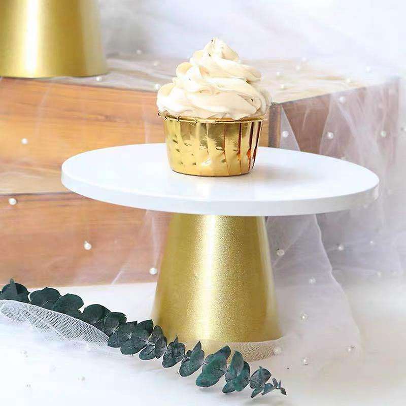Nordic Style Golden Dessert Table Cup Cake Stand Cake Tray L