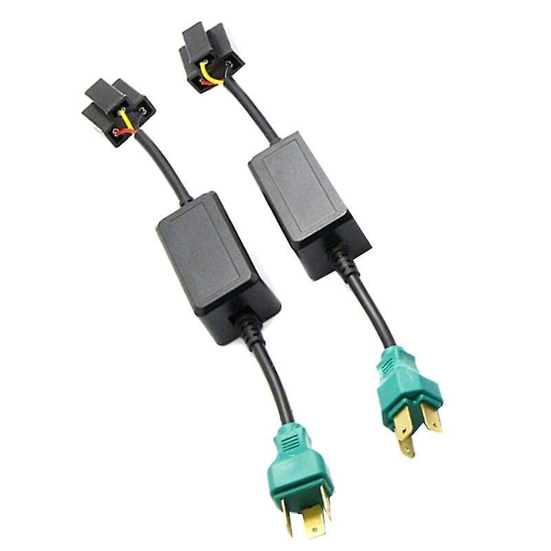 2pcs H4 Anti Flicker Harness Error Free Decoders Led Headlight