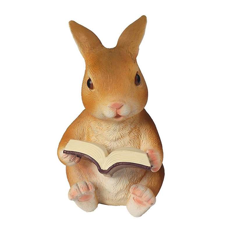 Cute Cartoon Bunny Garden Decoration Rabbit Garden Hanging Ornament-c