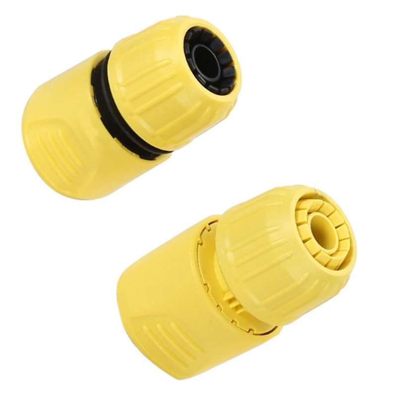 5pcs Yellow 4 Points 5 Points Universal Water Pipe Joint Cut-off