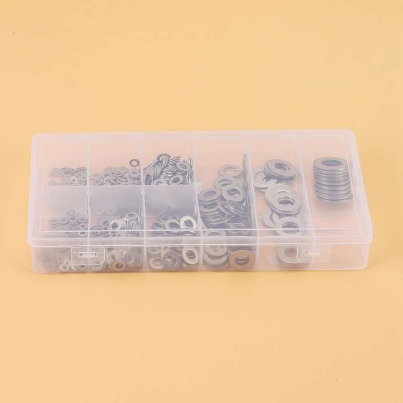 800 Pcs 304 Stainless Steel Flat Washers for Screws,bolts,m2-m12 Kit