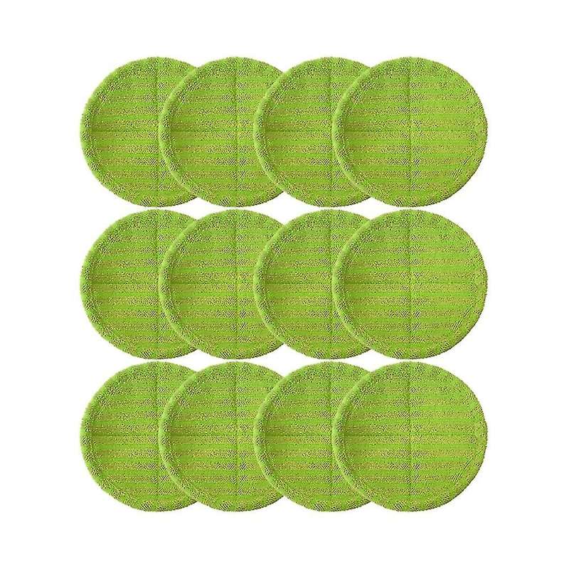 12 Pcs Replacement for Cordless Electric Rotary Mop Sweeper Wireless