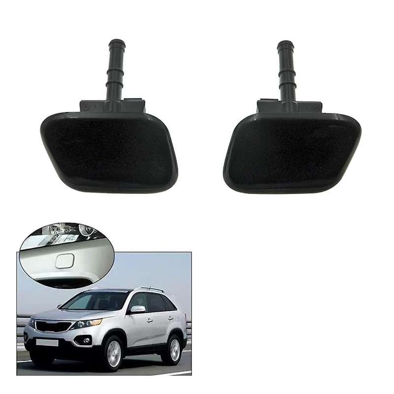 For Kia Sorento 2009- 2012 Front Bumper Headlight Washer Nozzle Cap