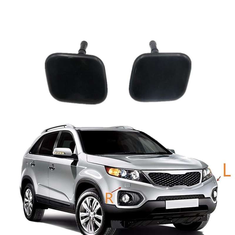 For Kia Sorento 2009- 2012 Front Bumper Headlight Washer Nozzle Cap