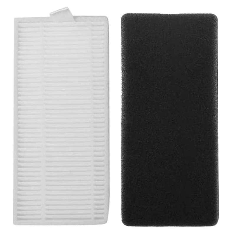 Filter Brush Cloth Replacement Parts Set for Yeedi K650 (17 Pieces)