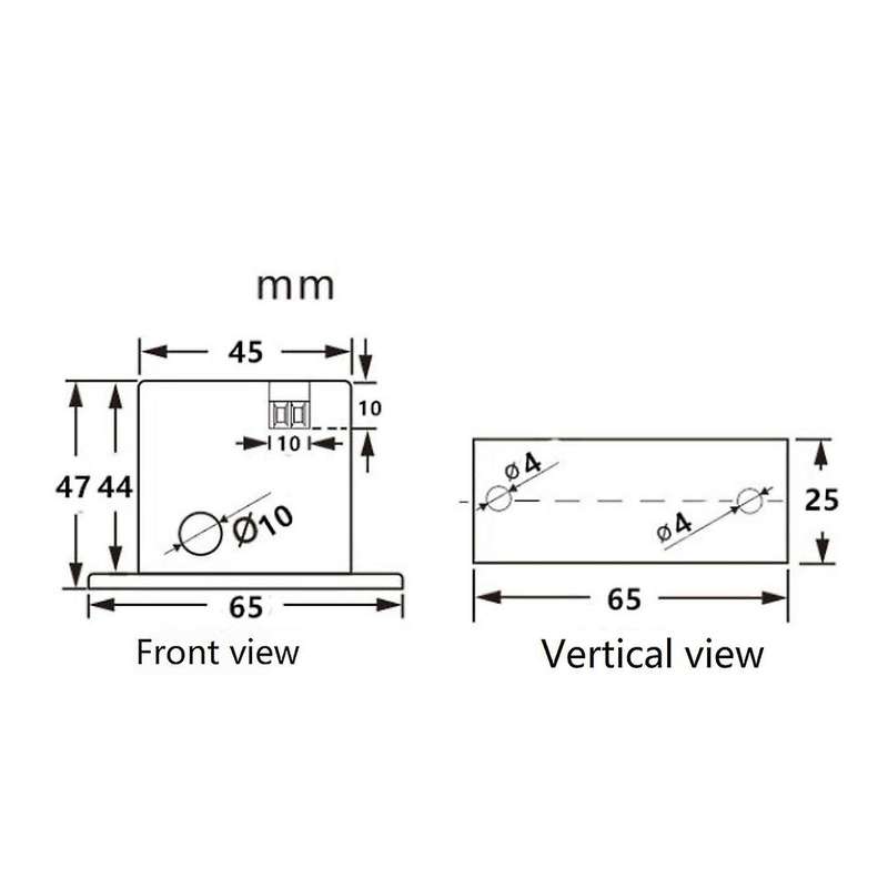 Current Sensing Switch Normally Open Current Sensing Switch