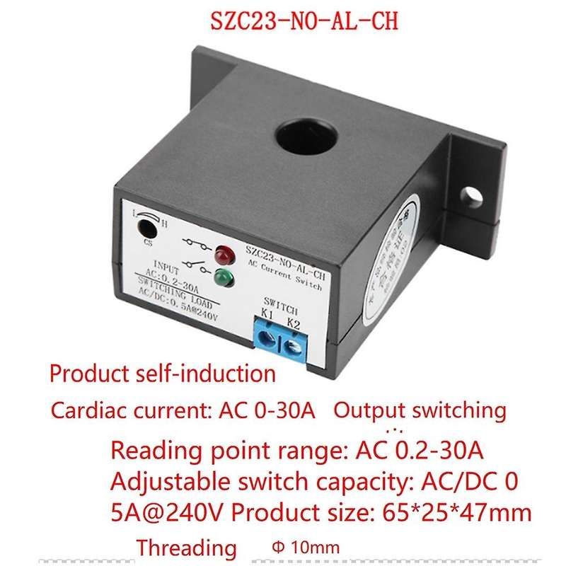 Current Sensing Switch Normally Open Current Sensing Switch